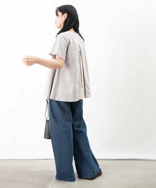 セール】LC/LLL バックレースプルオーバー（Tシャツ/カットソー