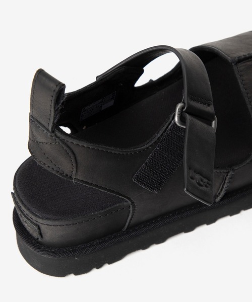 【UGG】Goldenstar Hi ゴールデンスター スライド サンダル 黒 UGG W GOLDENSTAR HI SLIDE SANDAL 