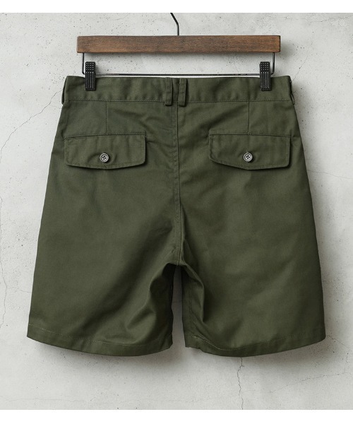 MILITARY（ミリタリー）の「実物 新品 デッドストック フランス軍 バミューダショーツ（その他パンツ・メンズ・オリーブ・72/80/88/96/100/104）」の11枚目の写真