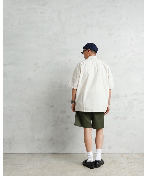 MILITARY（ミリタリー）の「実物 新品 デッドストック フランス軍 バミューダショーツ（その他パンツ・メンズ・オリーブ・72/80/88/96/100/104）」の8枚目の写真