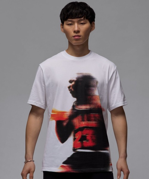 JORDAN BRAND(ジョーダンブランド)の「JORDAN BRAND M J DF SPRT GFX SS CREW / ジョーダン ブランド ジョーダン DF SPRT GFX S/S Tシャツ / NIKE【SP】(Tシャツ/カットソー・メンズ・ホワイト・M/S/XXL/XL/L)」の1枚目の写真