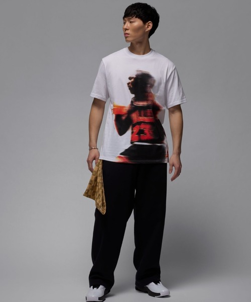 JORDAN BRAND(ジョーダンブランド)の「JORDAN BRAND M J DF SPRT GFX SS CREW / ジョーダン ブランド ジョーダン DF SPRT GFX S/S Tシャツ / NIKE【SP】(Tシャツ/カットソー・メンズ・ホワイト・M/S/XXL/XL/L)」の2枚目の写真