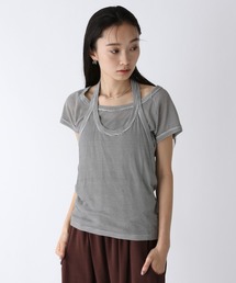 JEANASIS | 【miller】ボーダーホルタータンク/573033(タンクトップ)