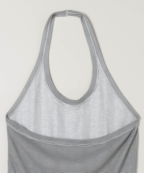 JEANASIS（ジーナシス）の「【miller】ボーダーホルタータンク/573033（タンクトップ・レディース・レッド系その他/ブラック系その他・FREE）」の9枚目の写真