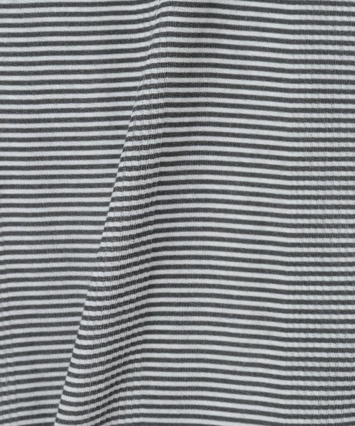 JEANASIS（ジーナシス）の「【miller】ボーダーホルタータンク/573033（タンクトップ・レディース・レッド系その他/ブラック系その他・FREE）」の10枚目の写真