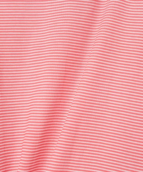 JEANASIS（ジーナシス）の「【miller】ボーダーホルタータンク/573033（タンクトップ・レディース・レッド系その他/ブラック系その他・FREE）」の3枚目の写真