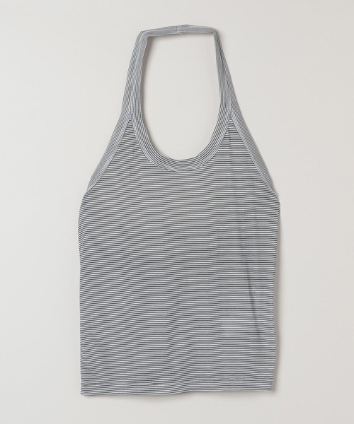 JEANASIS（ジーナシス）の「【miller】ボーダーホルタータンク/573033（タンクトップ・レディース・レッド系その他/ブラック系その他・FREE）」の15枚目の写真