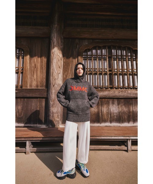 CURL KNIT HOODIE（ニット/セーター）｜OMMO（オーエムエムオー