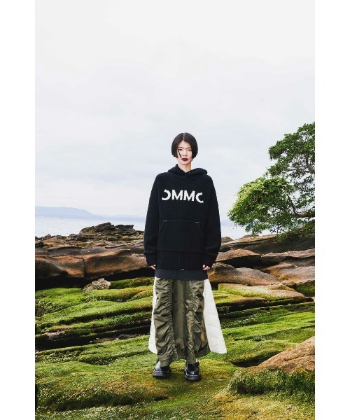 OMMO 新品　CURL KNIT HOODIE OMMO ONLINE STORE / CURL KNIT HOODIE