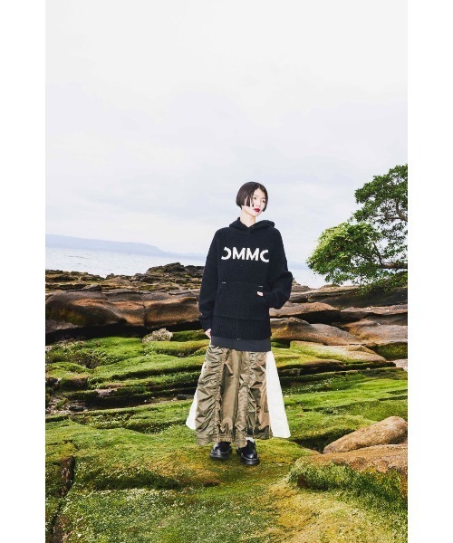 OMMO 新品　CURL KNIT HOODIE OMMO ONLINE STORE / CURL KNIT HOODIE