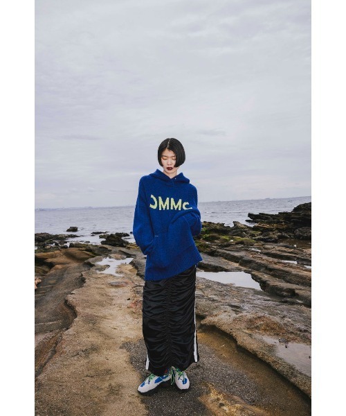 CURL KNIT HOODIE（ニット/セーター）｜OMMO（オーエムエムオー）の