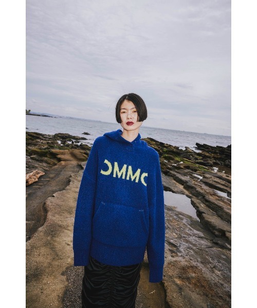 CURL KNIT HOODIE（ニット/セーター）｜OMMO（オーエムエムオー）の