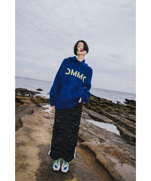 CURL KNIT HOODIE（ニット/セーター）｜OMMO（オーエムエムオー）の