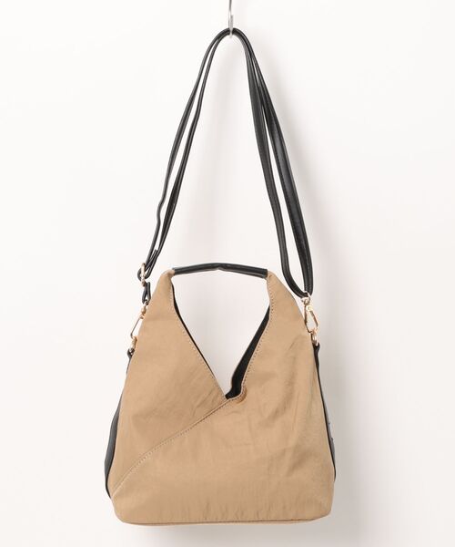 VENCEEXCHANGE（ヴァンスエクスチェンジ）の「2WAYショルダーバッグ（ショルダーバッグ・レディース・オリーブ/ブラック/ベージュ・FREE）」の3枚目の写真