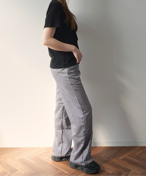Enewd nina(エニュードニーナ)の「アーバンリラックスワイドパンツ(スラックス・レディース・ブラック・FREE)」の19枚目の写真