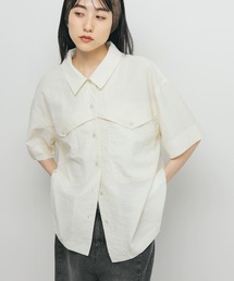 KBF | ポケットデザインルーズシャツ(シャツ/ブラウス)