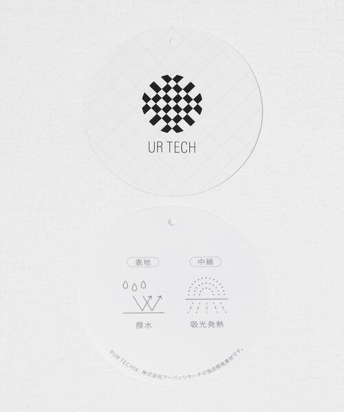 SENSE OF PLACE by URBAN RESEARCH（センスオブプレイスバイアーバンリサーチ）の「『2WAY仕様/撥水』『UR TECH』モンスターブルゾン（ダウンジャケット/コート・レディース・ベージュ/アイボリー/ブラック/ブラック系その他・ONE）」の13枚目の写真