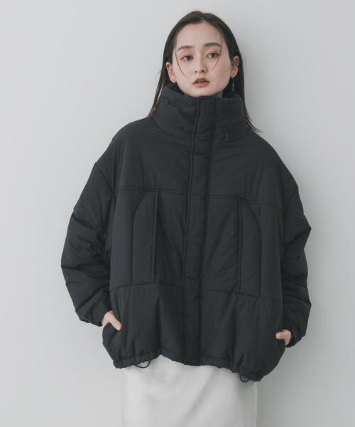 SENSE OF PLACE by URBAN RESEARCH（センスオブプレイスバイアーバンリサーチ）の「『2WAY仕様/撥水』『UR TECH』モンスターブルゾン（ダウンジャケット/コート・レディース・ベージュ/アイボリー/ブラック/ブラック系その他・ONE）」の15枚目の写真