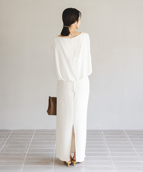 WEB限定追加》【洗える】バルーンケープブラウス（シャツ/ブラウス