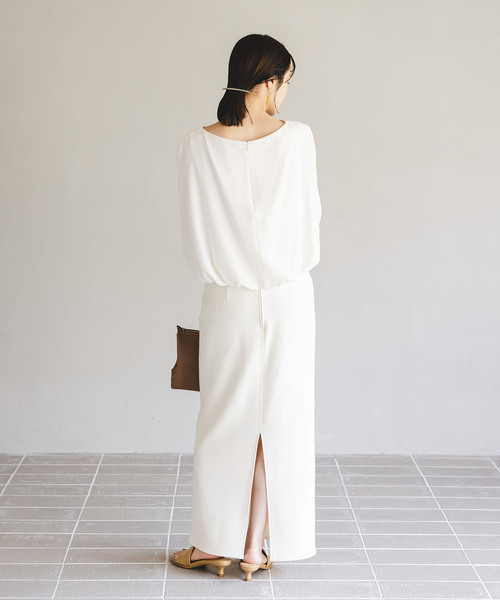 WEB限定追加》【洗える】バルーンケープブラウス（シャツ/ブラウス