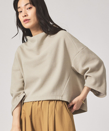 qualite | ブークレーボトルネックカットソー/秋服/冬服/オフィスカジュアル(Tシャツ/カットソー)