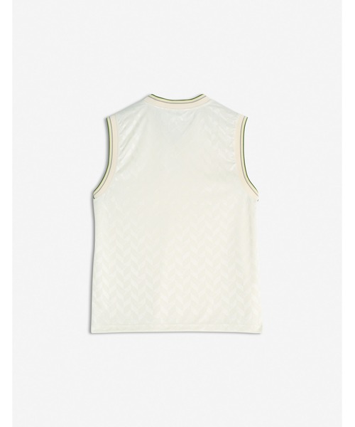 メゾンキツネ　タンクトップ　S 白　ホワイト Maison Kitsune（メゾンキツネ）の「JACQUARD FLASH FOX TANK TOP
