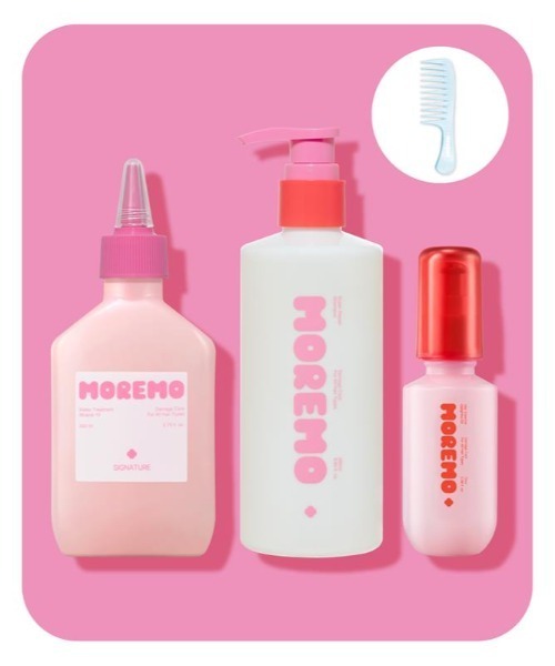 モレモ　7点セット セール】【moremo/モレモ】ノベルティー付き シルキーリッチ3点セット