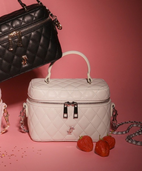 エナメルキルティングバニティショルダーバッグ WEB限定】キルティングバニティ（ショルダーバッグ）｜INGNI