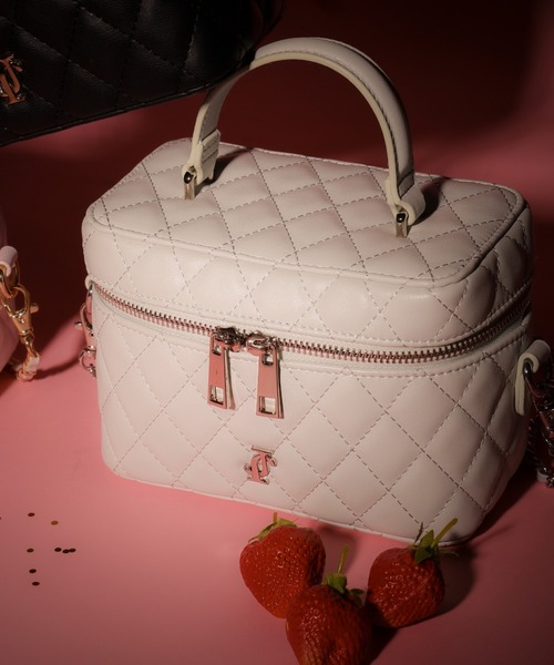 JILL by JILL STUART(ジルバイジルスチュアート)の「◇キルティングバニティ(ショルダーバッグ・レディース・ブルー/ブラック/ピンク・FREE)」の9枚目の写真