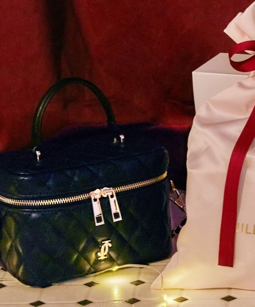 JILL by JILL STUART(ジルバイジルスチュアート)の「◇キルティングバニティ(ショルダーバッグ・レディース・ブルー/ブラック/ピンク・FREE)」の6枚目の写真