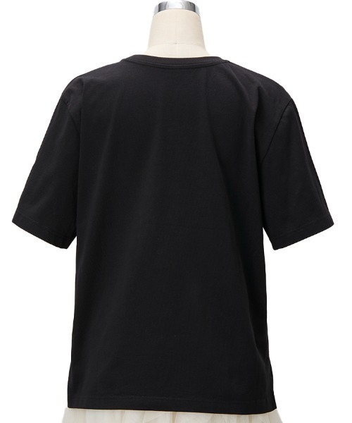 Chesty(チェスティー)の「PARIS Tシャツ/パリ(ブラック)(Tシャツ/カットソー・レディース・ブラック/ホワイト・FREE)」の9枚目の写真