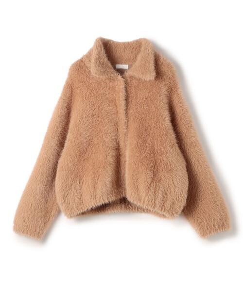 セール】フェザーヤーン ステンカラーカーディガン（カーディガン