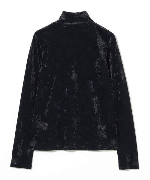 Ray BEAMS（レイビームス）の「ベロア チュール ハイネック トップス（Tシャツ/カットソー・レディース・サックスブルー/ブラック/ホワイト系その他6・ONE SIZE）」の15枚目の写真