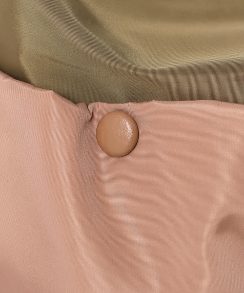 Cepica（セピカ）の「牛革×配色ナイロンWポッケショルダー（ショルダーバッグ・レディース・ブラック/カーキ・FREE）」の8枚目の写真