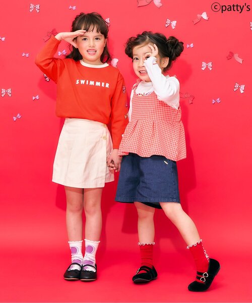 Seraph（セラフ）の「【SWIMMER】長袖Tシャツ（Tシャツ/カットソー・キッズ・レッド/サックスブルー/アイボリー・120/110/100/90/80）」の8枚目の写真