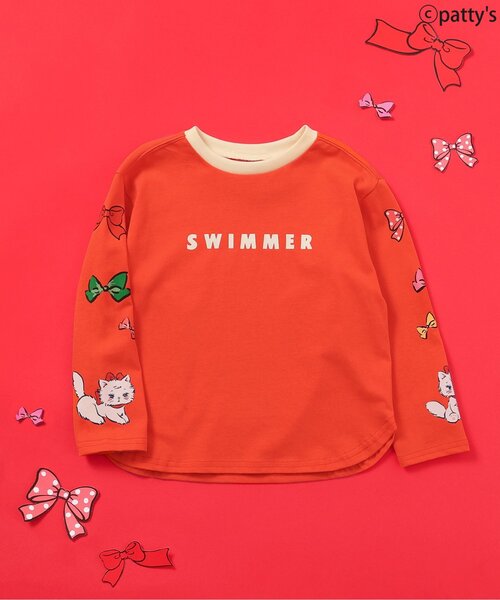 Seraph（セラフ）の「【SWIMMER】長袖Tシャツ（Tシャツ/カットソー・キッズ・レッド/サックスブルー/アイボリー・120/110/100/90/80）」の13枚目の写真