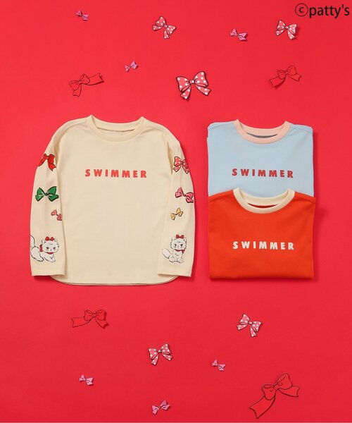 Seraph（セラフ）の「【SWIMMER】長袖Tシャツ（Tシャツ/カットソー・キッズ・レッド/サックスブルー/アイボリー・120/110/100/90/80）」の14枚目の写真