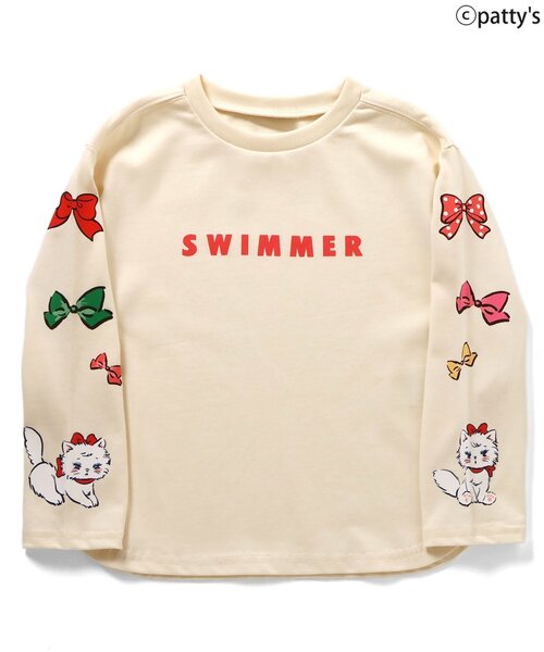 Seraph（セラフ）の「【SWIMMER】長袖Tシャツ（Tシャツ/カットソー・キッズ・レッド/サックスブルー/アイボリー・120/110/100/90/80）」の9枚目の写真