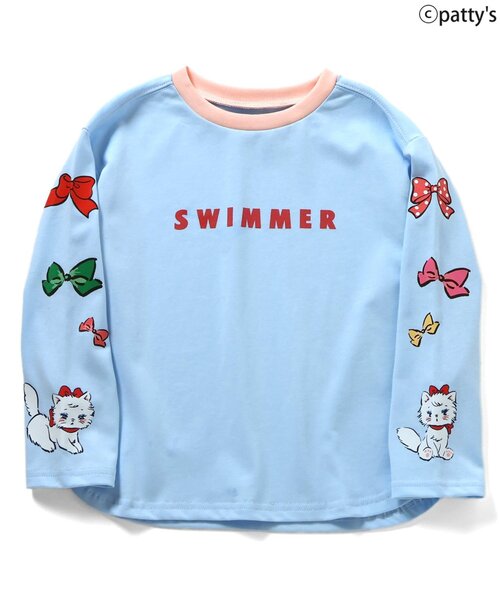 Seraph（セラフ）の「【SWIMMER】長袖Tシャツ（Tシャツ/カットソー・キッズ・レッド/サックスブルー/アイボリー・120/110/100/90/80）」の11枚目の写真