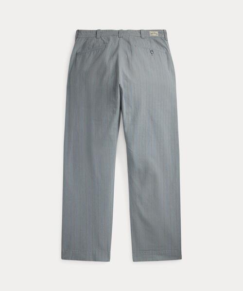 RRL（ダブル アール エル）の「ストライプド ウーブン フィールド パンツ（その他パンツ・メンズ・ネイビー系1・30/30/29/30/28/30/36/32/34/32/32/32/32/30/31/30/38/32）」の3枚目の写真