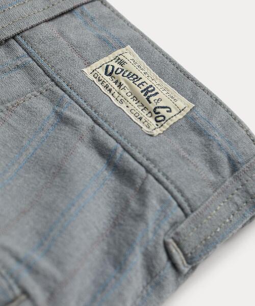 RRL（ダブル アール エル）の「ストライプド ウーブン フィールド パンツ（その他パンツ・メンズ・ネイビー系1・30/30/29/30/28/30/36/32/34/32/32/32/32/30/31/30/38/32）」の4枚目の写真