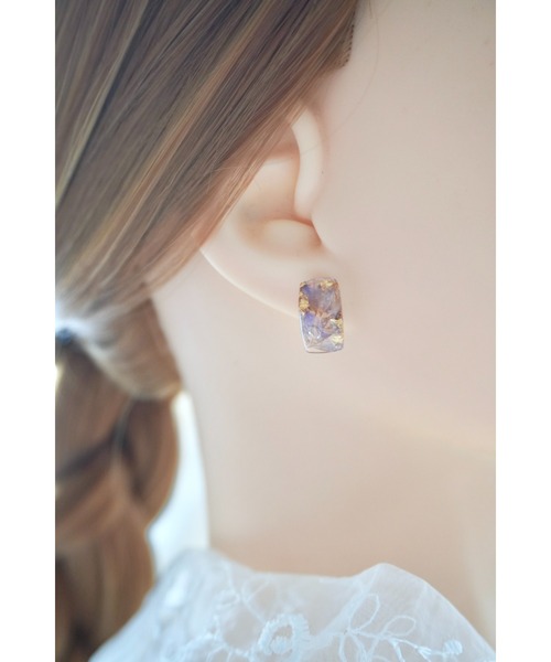 tone(トーン)の「【ime】小ぶり5点セットピアス(MA)(ピアス(両耳用)・レディース・ブルー/ピンク/パープル・FREE)」の18枚目の写真