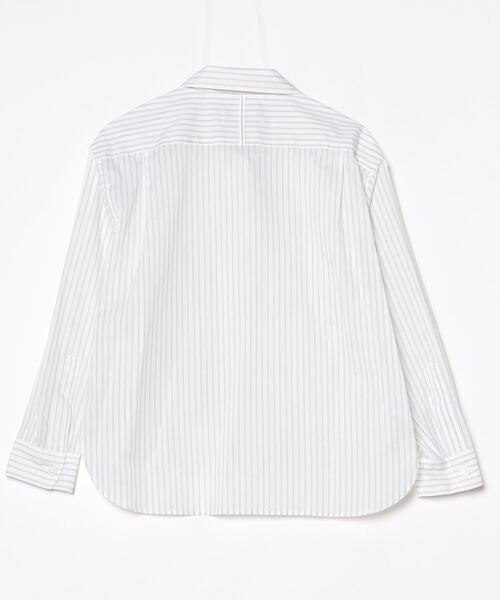 マーガレットハウエル SOFT COTTON バンドカラーシャツ 2023AW マーガレットハウエル SOFT COTTON バンドカラーシャツ 2023AW