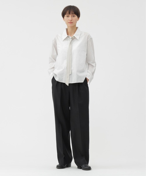 SOFT COTTON CHAMBRAY（シャツ/ブラウス）｜MARGARET HOWELL