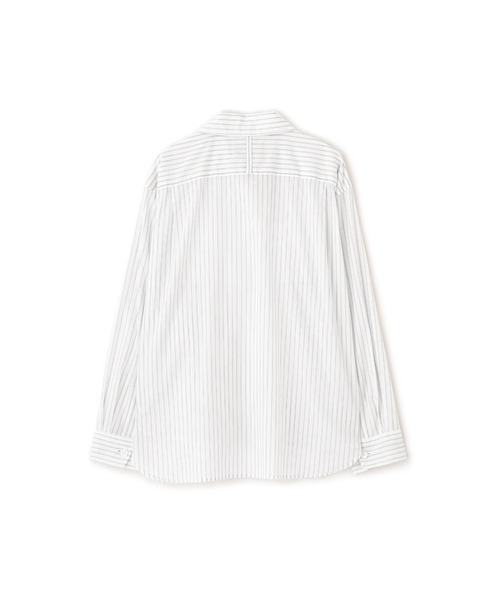 MARGARET HOWELL（マーガレットハウエル）の「SOFT COTTON CHAMBRAY（シャツ/ブラウス・レディース・イエロー/ライトグレー・2/1/3）」の8枚目の写真