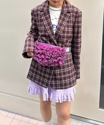 HELLO.SANFRANCISCO | 【HELLO.SANFRANCISCO】チュールメローウエストBAG(ボディバッグ/ウエストポーチ)