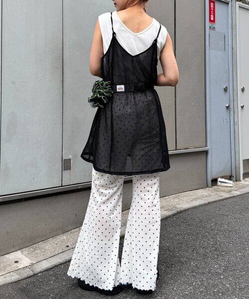 HELLO.SANFRANCISCO（ハローサンフランシスコ）の「【HELLO.SANFRANCISCO】チュールメローウエストBAG（ボディバッグ/ウエストポーチ・レディース・パープル/ブラック/オレンジ・ONE SIZE）」の15枚目の写真