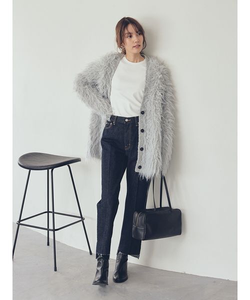 セール】テレコクルーネックプルオーバー（Tシャツ/カットソー）｜Mila