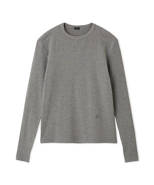 Mila Owen（ミラオーウェン）の「テレコクルーネックプルオーバー（Tシャツ/カットソー・レディース・ブラック/オリーブ/グレー/ホワイト/ミント・0/1）」の15枚目の写真