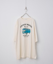 INTERPLAY（インタープレイ）の「【INTERPLAY】Vintage Coloful Wagon S/S Tee（Tシャツ/カットソー）」